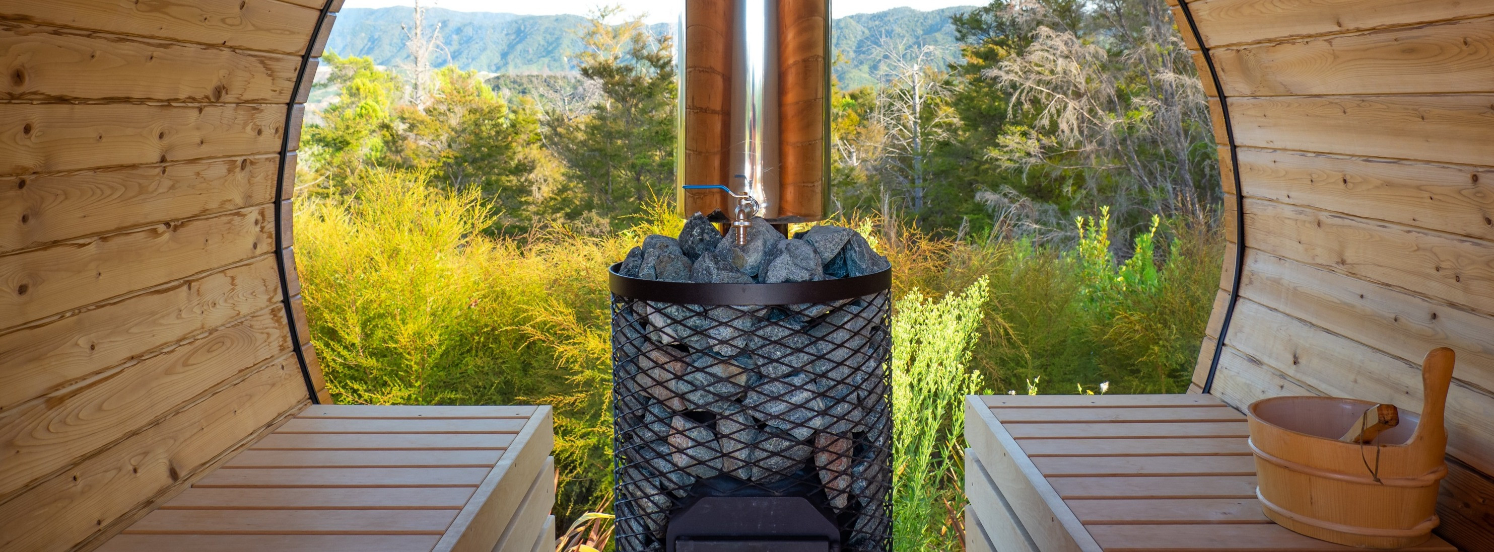 holiday house with sauna